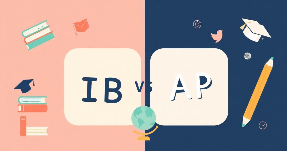 IB vs AP, 우리 아이에게 어떤 과정이 맞을까요? 대표 이미지